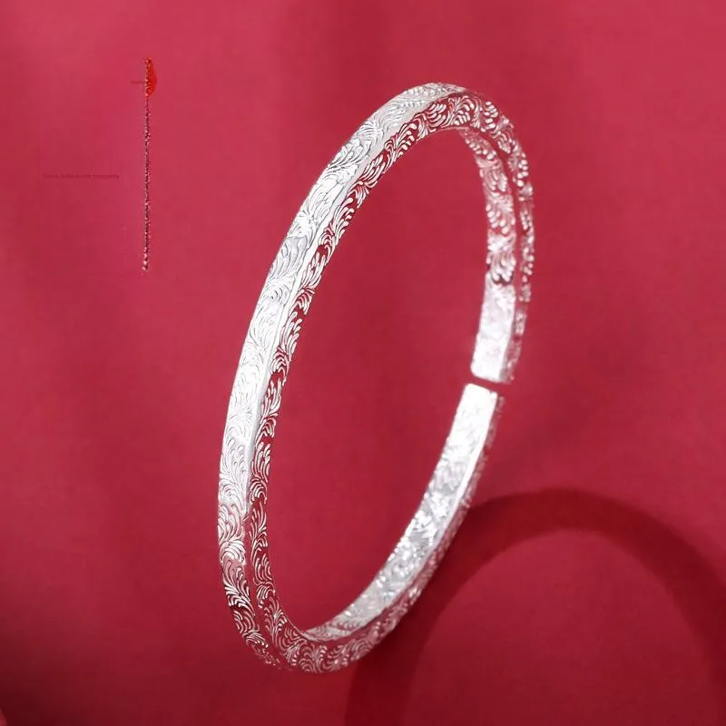 DVNRR S 999 Fine Silver Sterling Silver Bracelets Women's-1