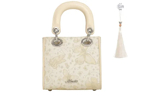 AILUXI Shoulder Bags Butterfly White