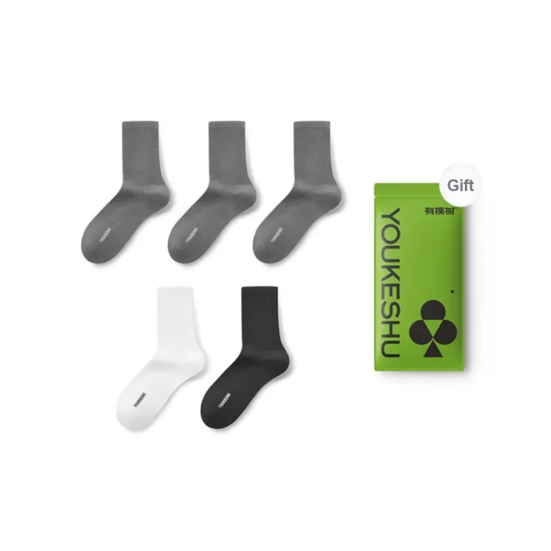 YOUKESHU Men Mid Calf Socks-35