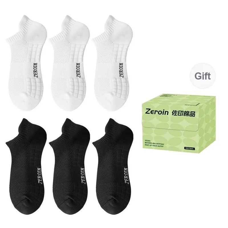 ZEROIN Ankle Socks Unisex Box 6 Pack-39