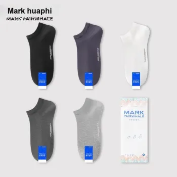 FAIRWHALE Ankle Socks Unisex Box 5 Pack