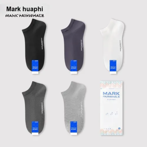 FAIRWHALE Ankle Socks Unisex Box 5-Pack