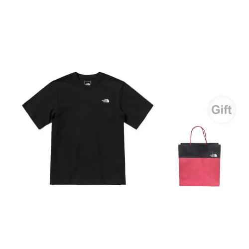 THE NORTH FACE T-Shirts Men Black With Gift Bag