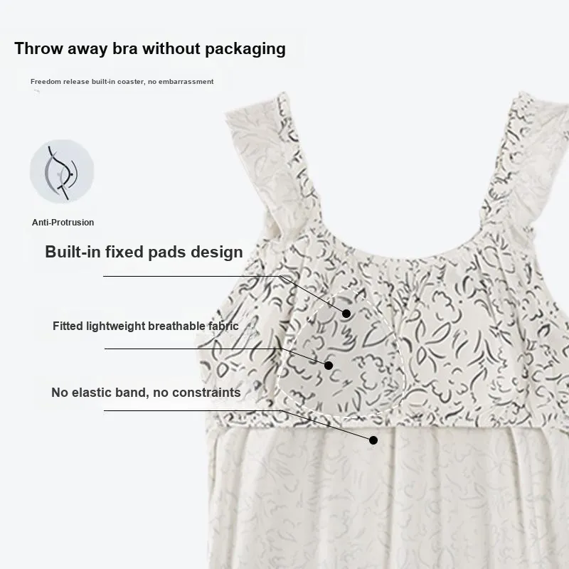 ROMANTIC·SPRING Nightgown Women's-3