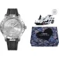 Silver Dial White Zircon