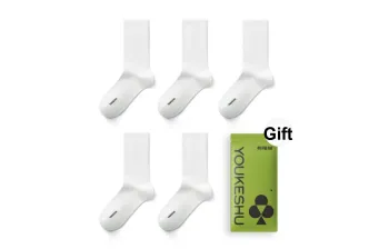 YOUKESHU Men Mid Calf Socks