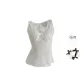 (White Wind Chime+Bowknot Hair Tie) Comes with