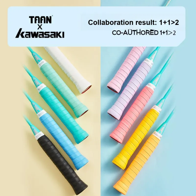 Kawasaki x TAAN Badminton Grip Tape PU Competition And Training Specific Thin-4