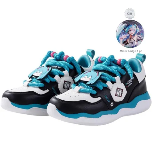 MOEYU Hatsune Miku Puffy Shoes Cute MIKU Badge