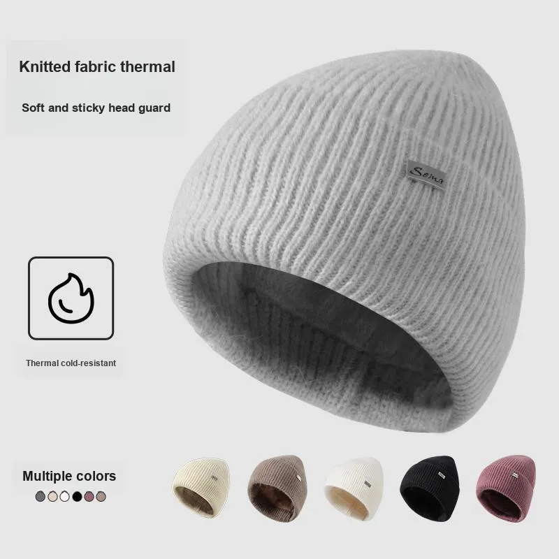 NANJIREN Thickened Beanies Women's-6