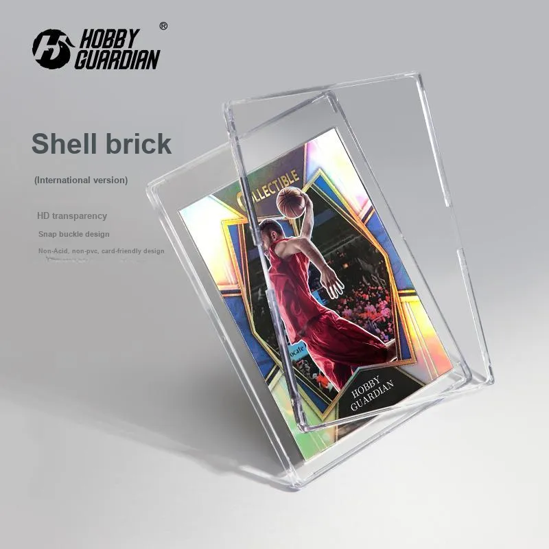 HobbyGuardian Slim Frame Mini Shell Card Brick Mini Snap Card Protector Card Accessories 3 Pcs-5