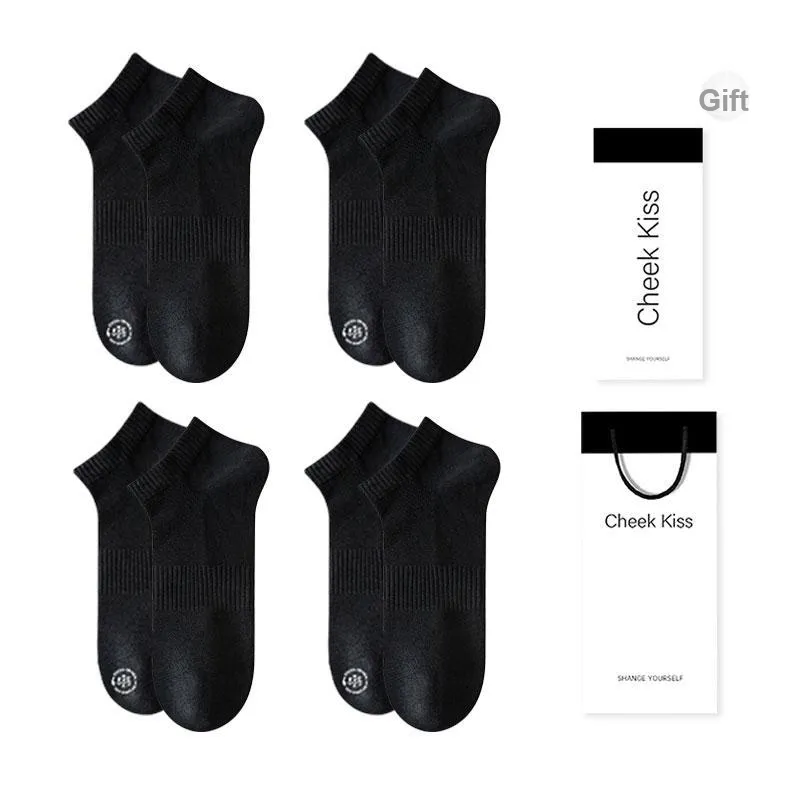 Cheekkiss Ankle Socks Men's Box 4 Pack-7