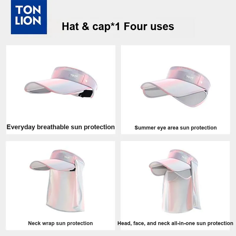 Tonlion Polyester Sun Protection Hats Unisex-8