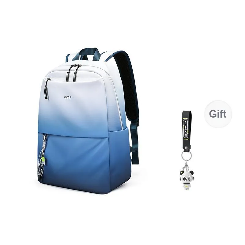 GOLF Fabric Backpack Large Size Unisex Ink Wash Gradient-6