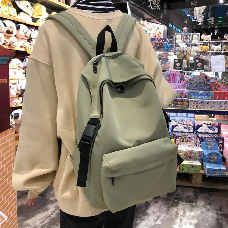 PAIBLOKS Nylon Backpack Unisex Multicolor-6