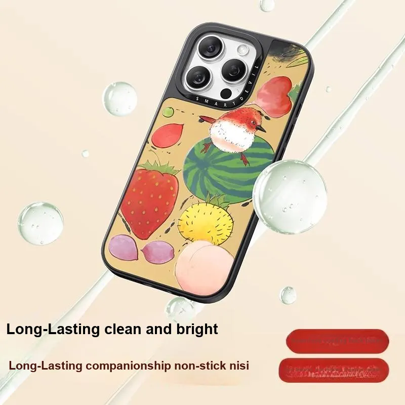 Flashing Demons Magnetic Impact Resistant Phone Cases Compatibility IPhone 16/16 Pro/16 Pro Max/15 Pro/15 Pro Ma-4