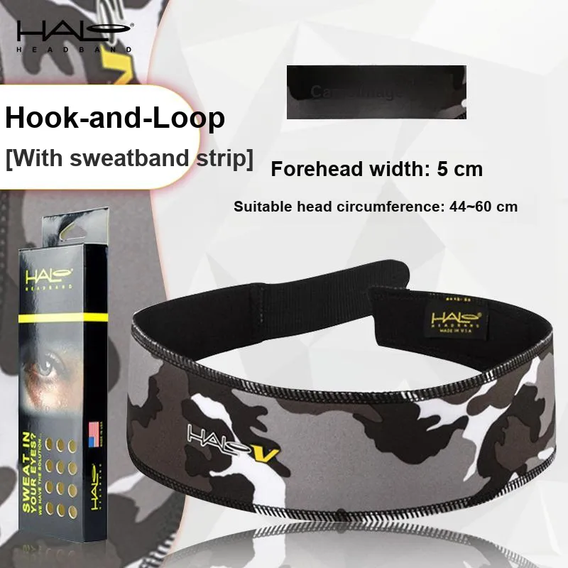HALO Dryline Fabric Accessories Unisex Hook and Loop Camouflage Gray-2
