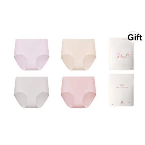 Red Bean Нижнее белье Женское Сумка для покупок 4 шт