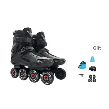 Feith Inline Skates Street Racing, Figure Eight Skid, Braking FSK Unisex