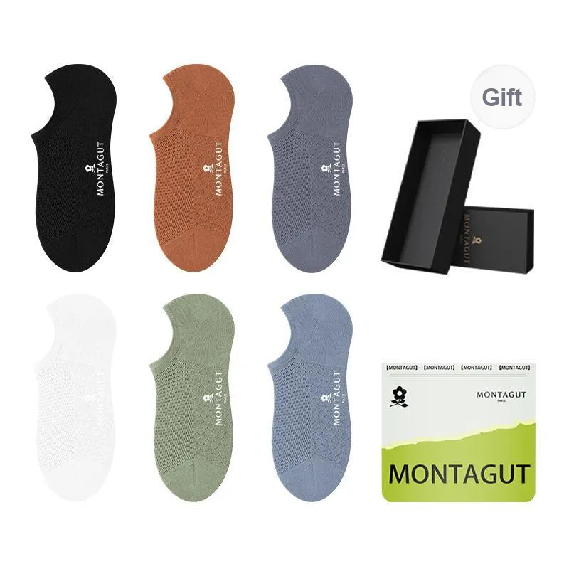 Montagut No Show Socks Men's Gift Box Combination-96