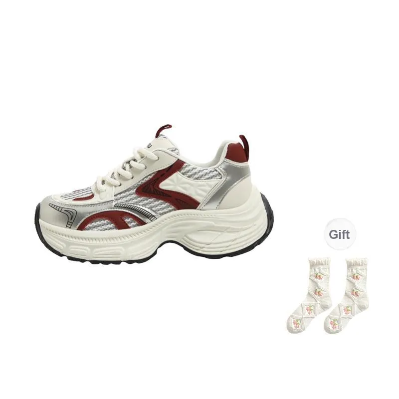 PARK DANCE Low Top Chunky Sneakers Women's-8