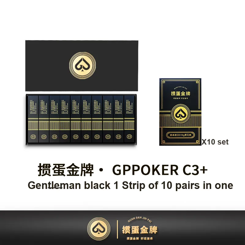 GPPOKER Egg Golden Medal C3 Poker Cards-4