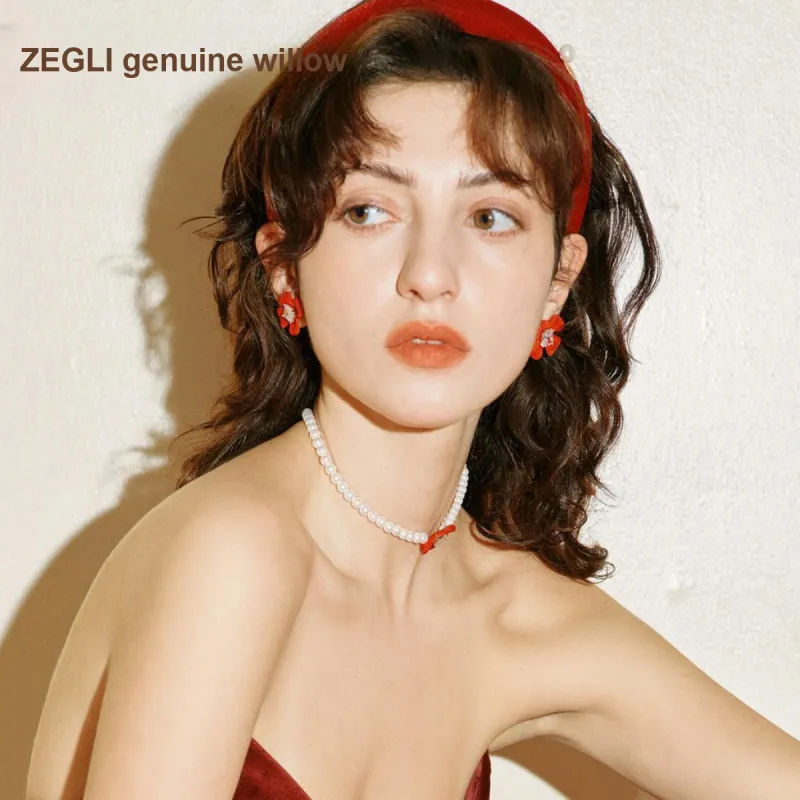 ZEGL Artificial Pearl Headbands Women's-2