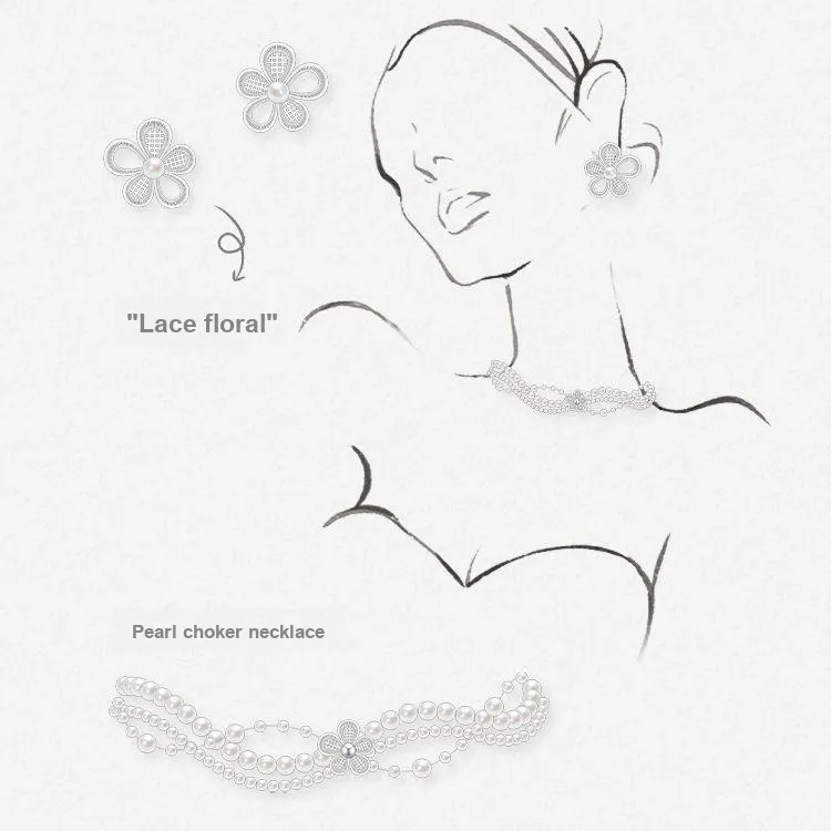 ZEGL Artificial Pearl Necklaces Women's-1