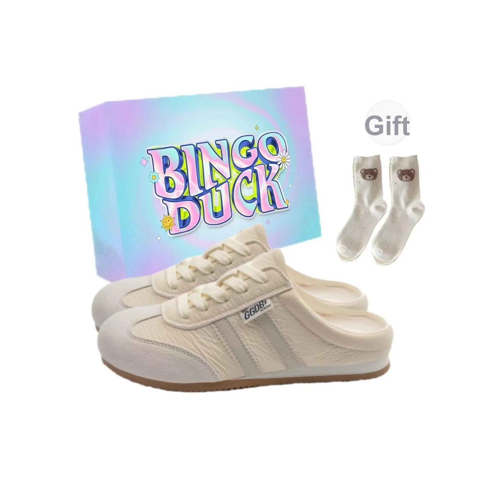 BINGO DUCK TPR подошва устойчивая к истиранию домашние тапочки для женщин