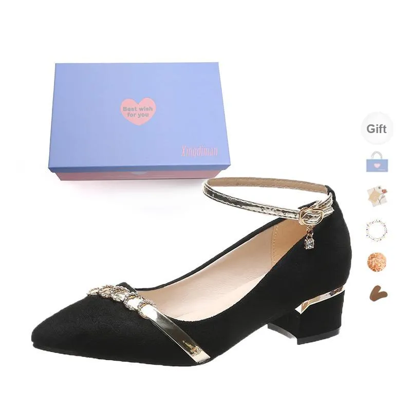 Xingdiman High Heels Women's Gold-17