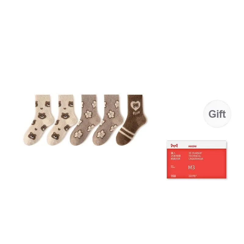 MIIOW Trend Party Series Mid Calf Socks Women's-6