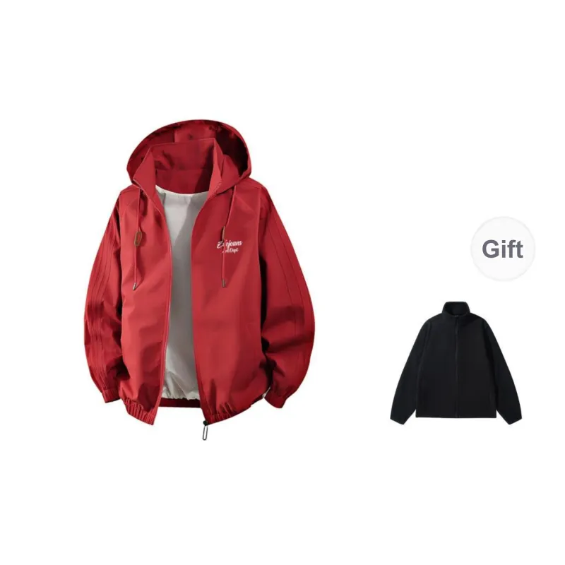 Yiwen Water Resistant Windproof Breathable Warm Windbreaker Jacket Unisex-12