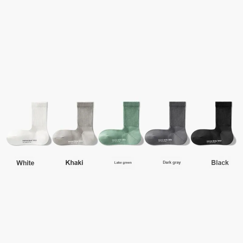 B&C.Room 2023 Fall Crew Socks Men's 5 Pack-26