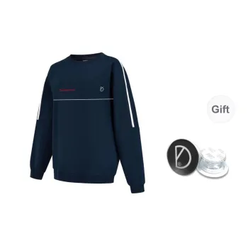 SMILE DDD Sweatshirt Unisex Navy Blue