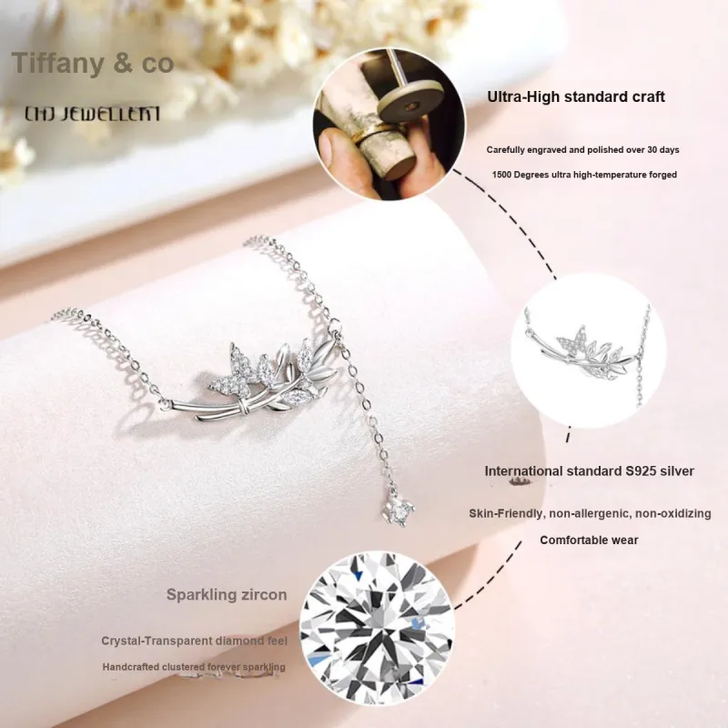 CHAOHONGJI S925 Silver Necklaces Women's-2