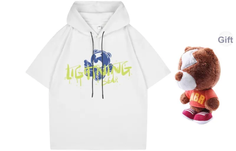 LIGHTNING BEAR T Shirts Unisex-4