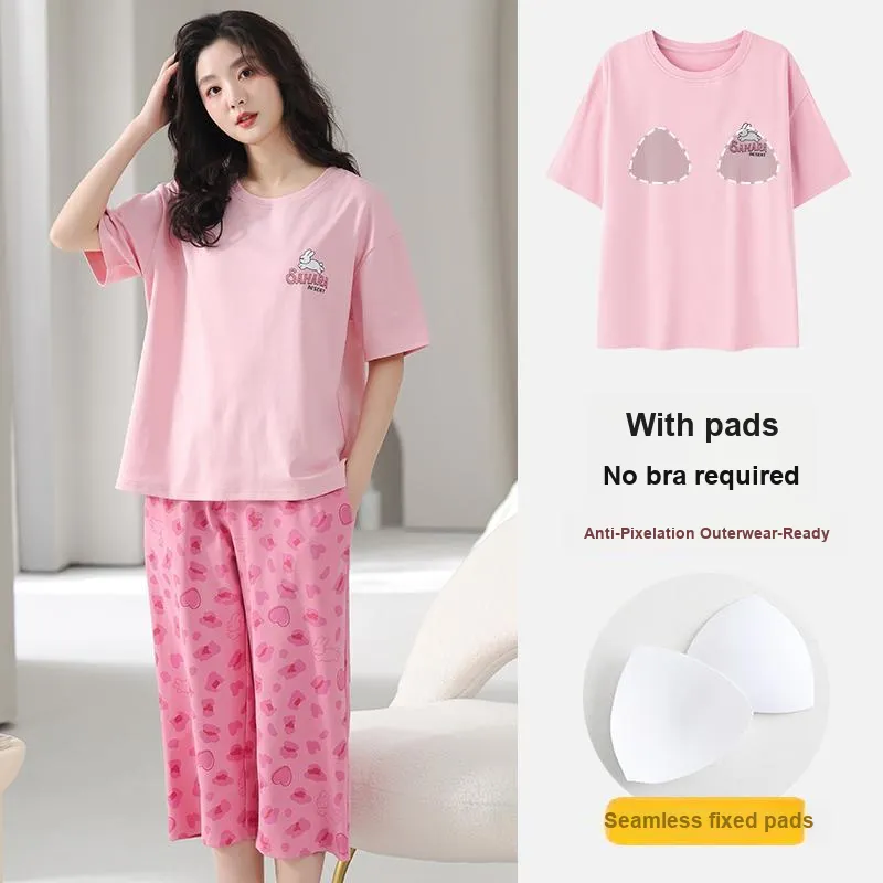 MADALLO Pajama Set Women's Pink-1