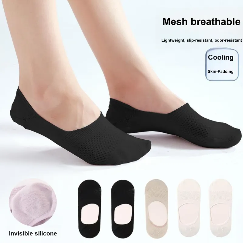 LoveEsteem No Show Socks Women's 5 Pack-12