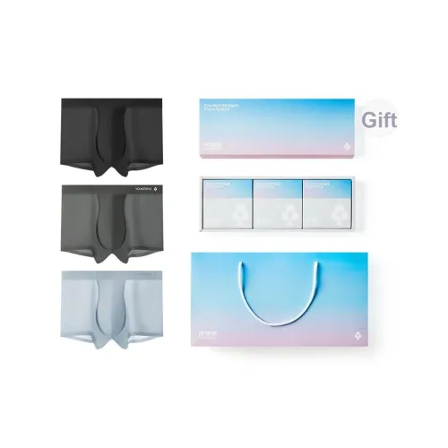 YOUKESHU Нижнее белье Подарочная коробка Мужской 3 упаковки