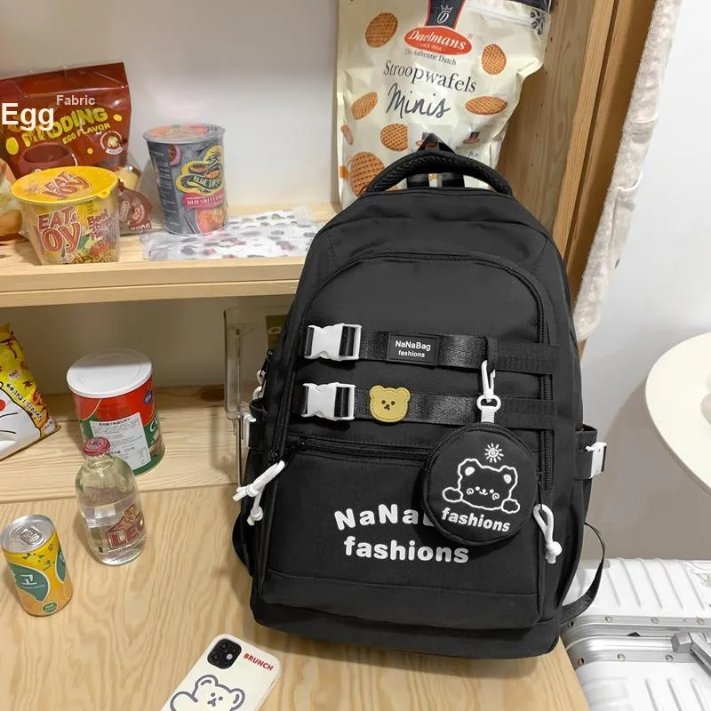 Wolfhorse Nylon Backpack Unisex Multicolor-2