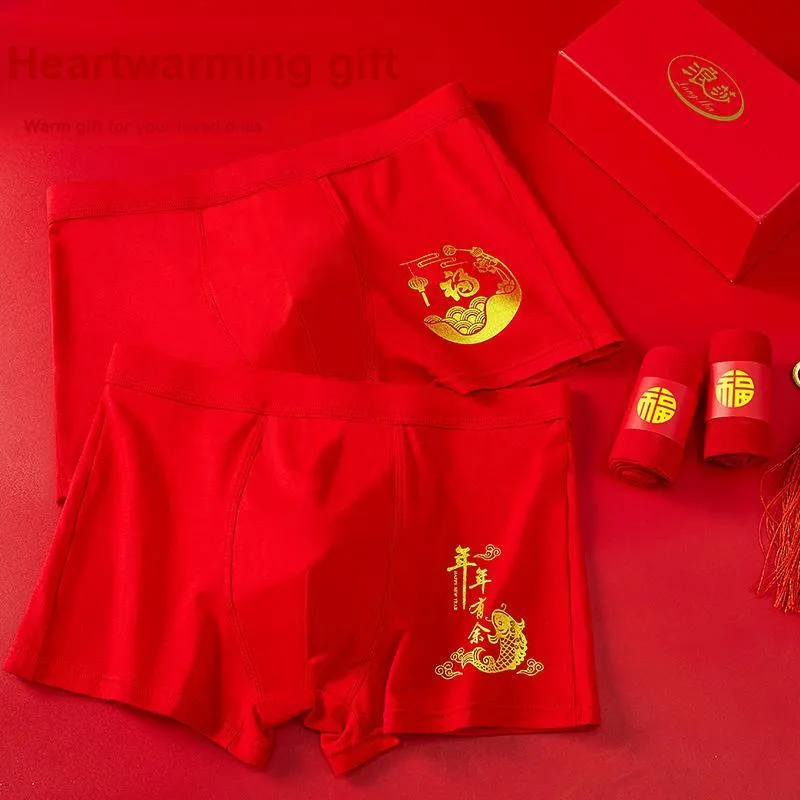 Lanza Underpants Men's Combo Set Red-2