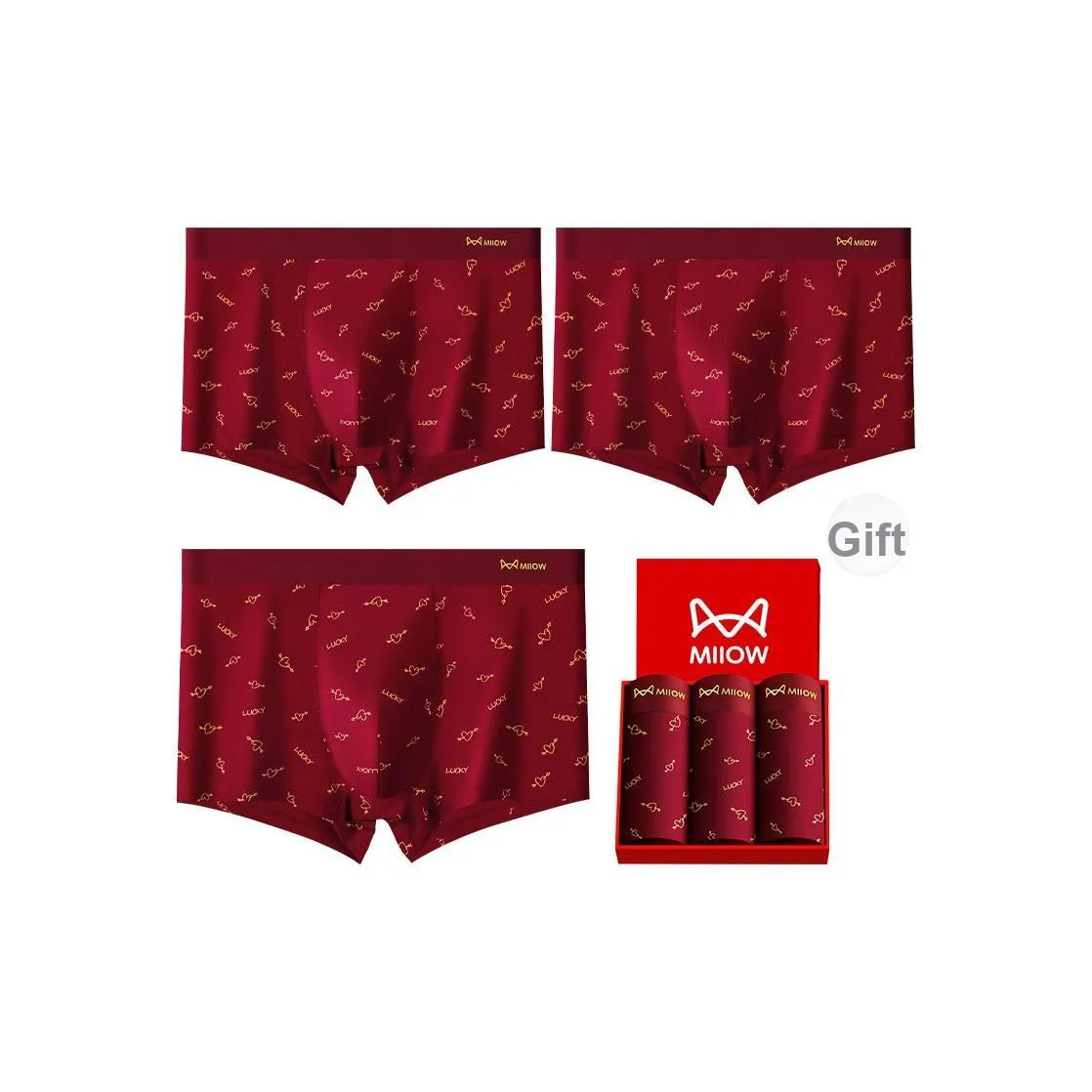 MIIOW Honmei Series Нижнее белье Подарочная коробка Мужской Combo Set