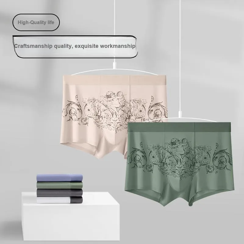 Qiao Ni Tong Underpants Men's 3 Pack-3