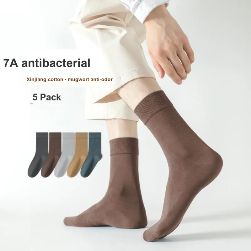FIRS Mid Calf Socks Men's 5 Pack-2