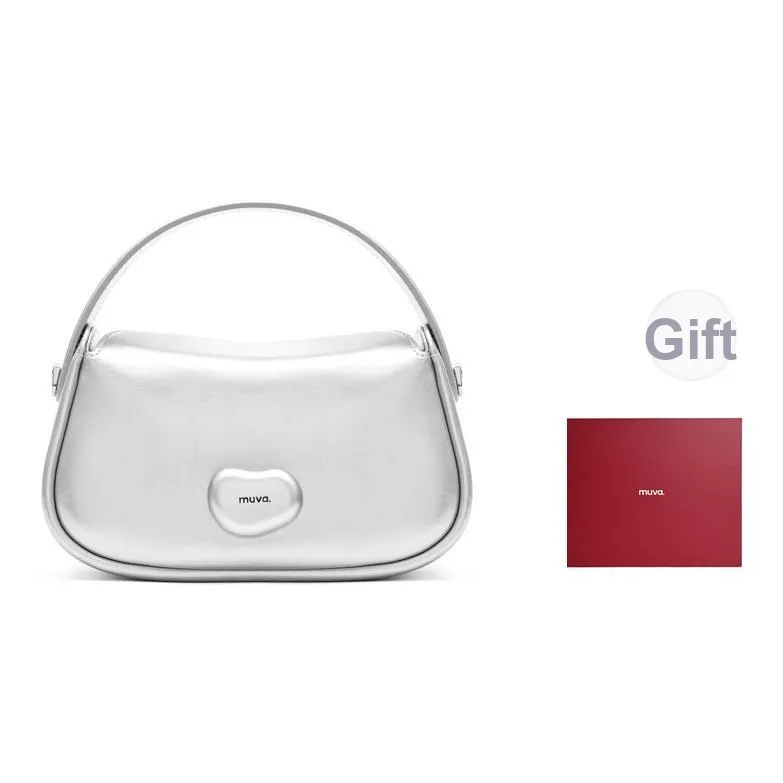 MUVA Cow Leather Refined Genuine Leather Pillow Bag Handbag Women's