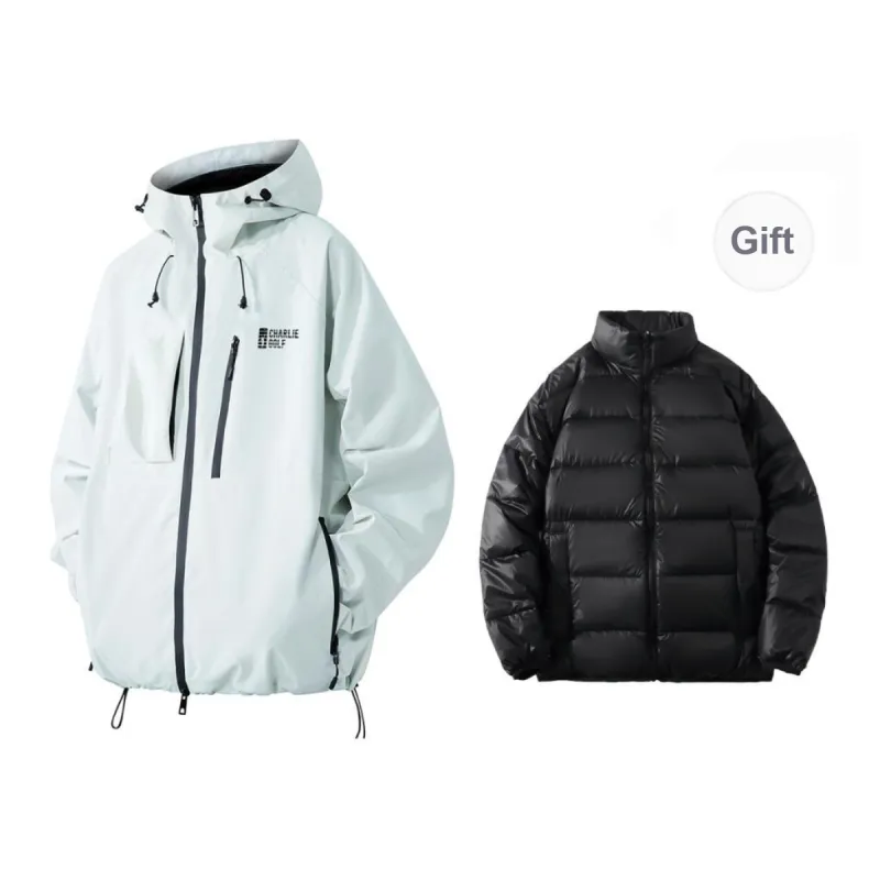 CHARLIE GOLF Windbreaker Jacket Unisex-16