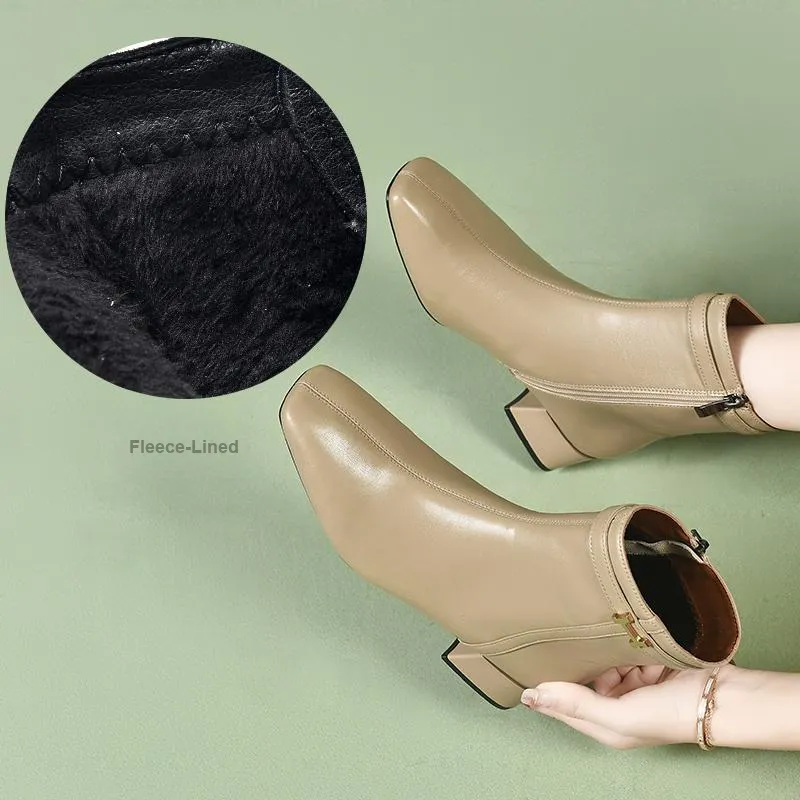 Devanro Ankle Boots 3cm Women's-4