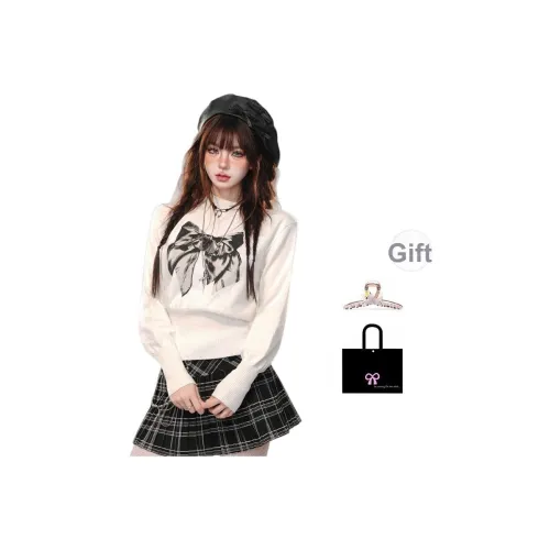 Aimilian Белый Женский Свитшот