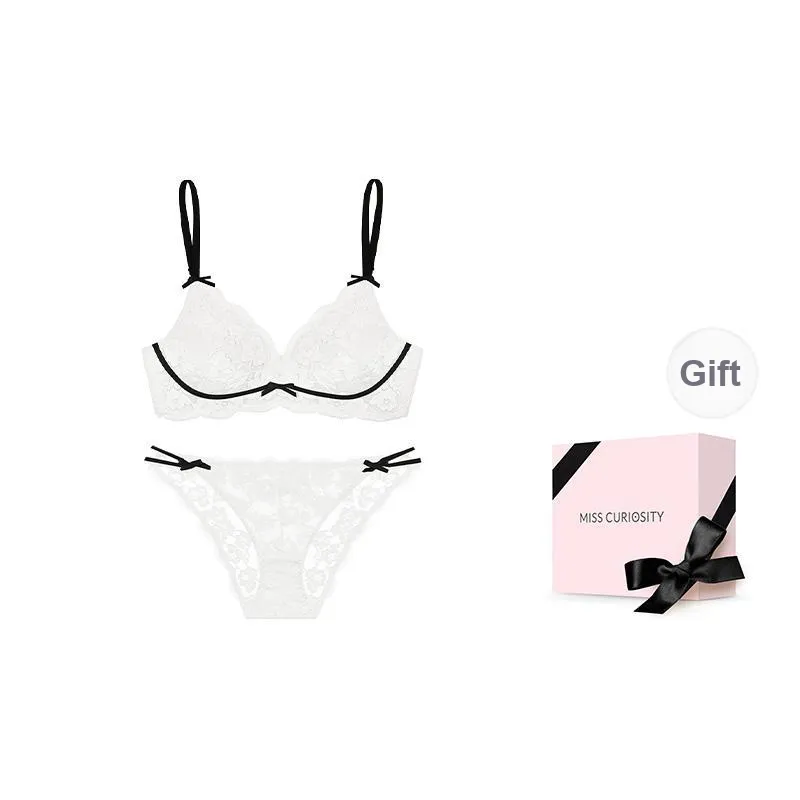 MISS CURIOSITY Underwear Set Women's Gift Box Set-4