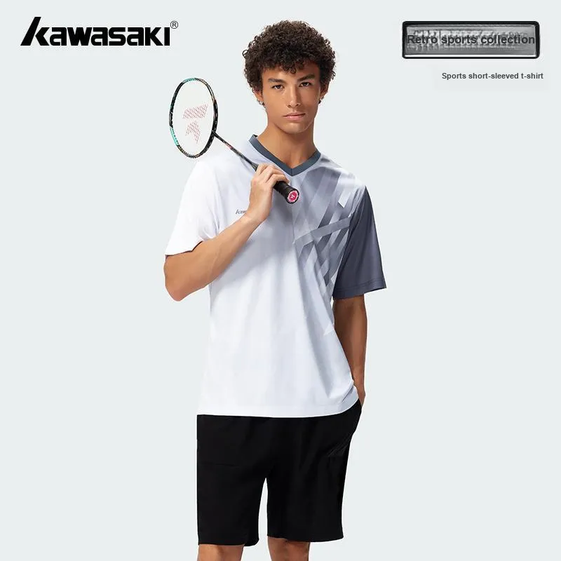 Kawasaki Vintage Collection T Shirt Men's Black White-3